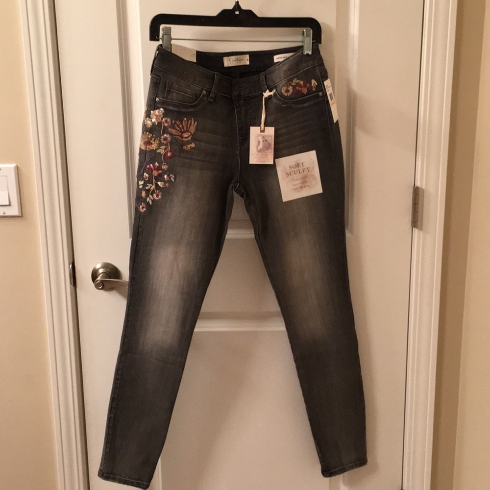 Jessica Simpson Embellished super skinny denim